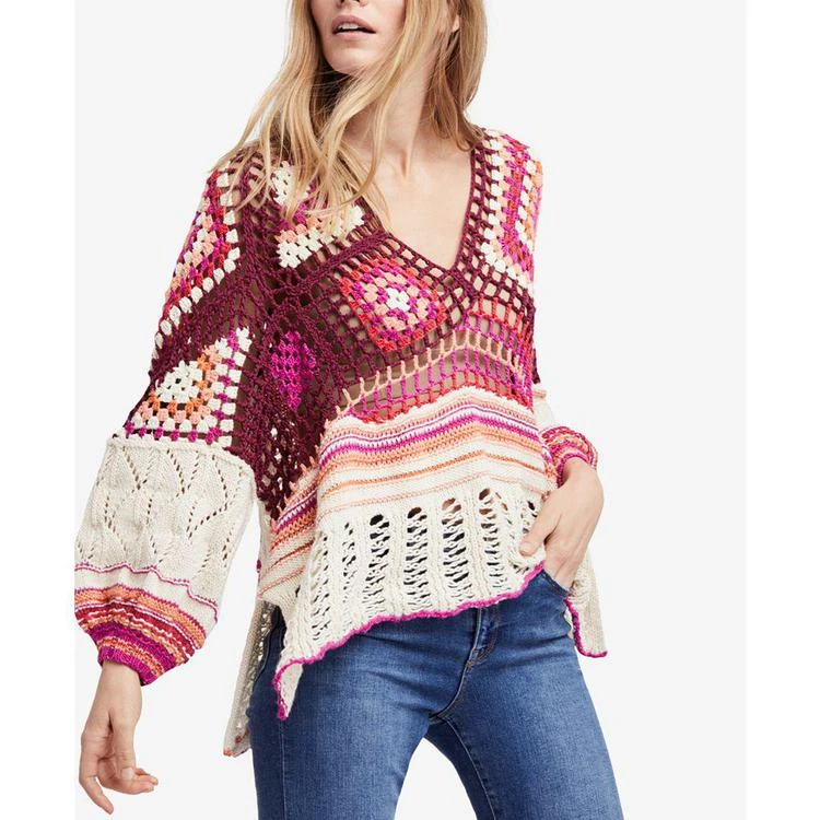 商品Free People|Call Me Crochet Sweater,价格¥851,第1张图片