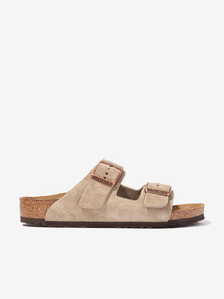 商品Birkenstock|Boys Arizona Sandals in Taupe,价格¥567,第1张图片