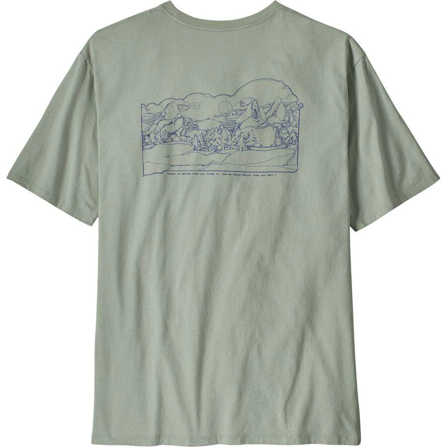 商品Patagonia|Lost And Found Organic Pocket T-Shirt - Men's,价格¥221,第1张图片