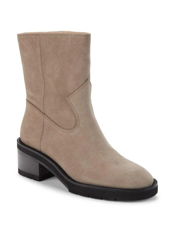 商品Stuart Weitzman|Boulevard Suede Ankle Boots,价格¥2022,第2张图片详细描述