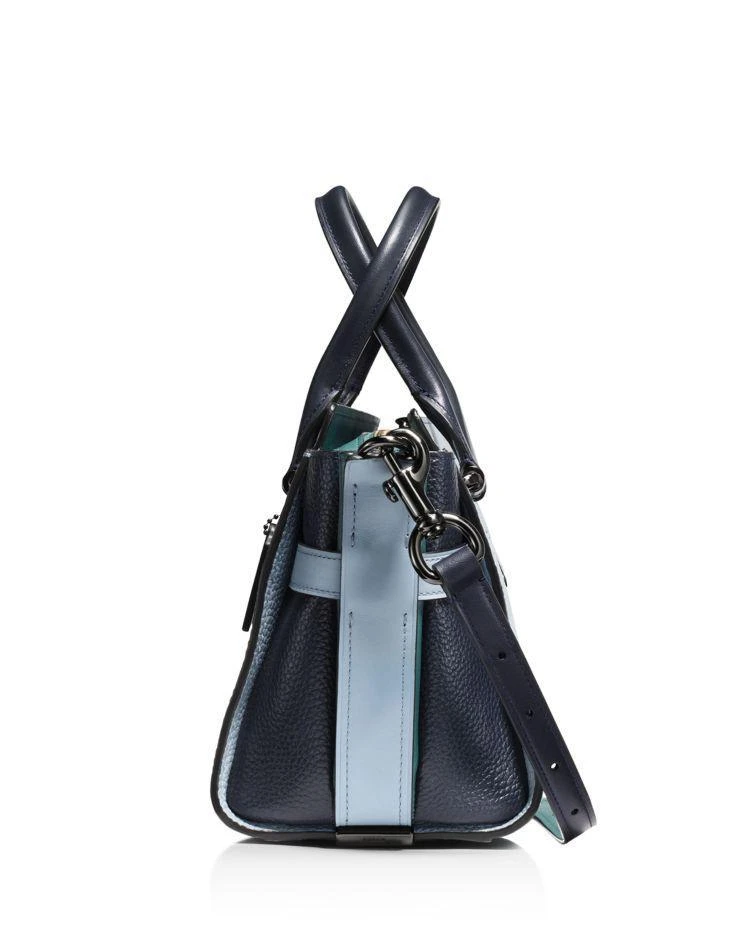 商品Coach|Swagger 27 Satchel in Color-Block Leather,价格¥2535,第3张图片详细描述