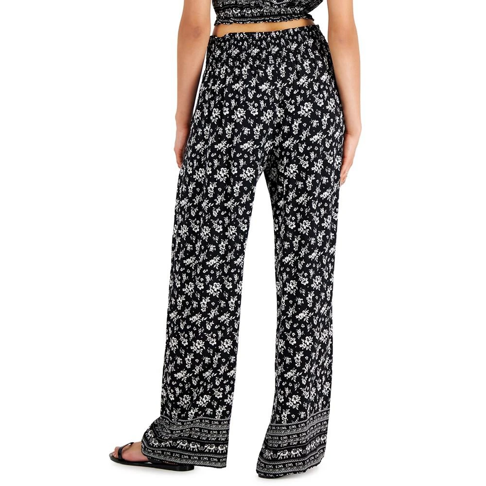 商品Kingston Grey|Juniors' Floral-Print Pull-On Pants,价格¥149,第2张图片详细描述