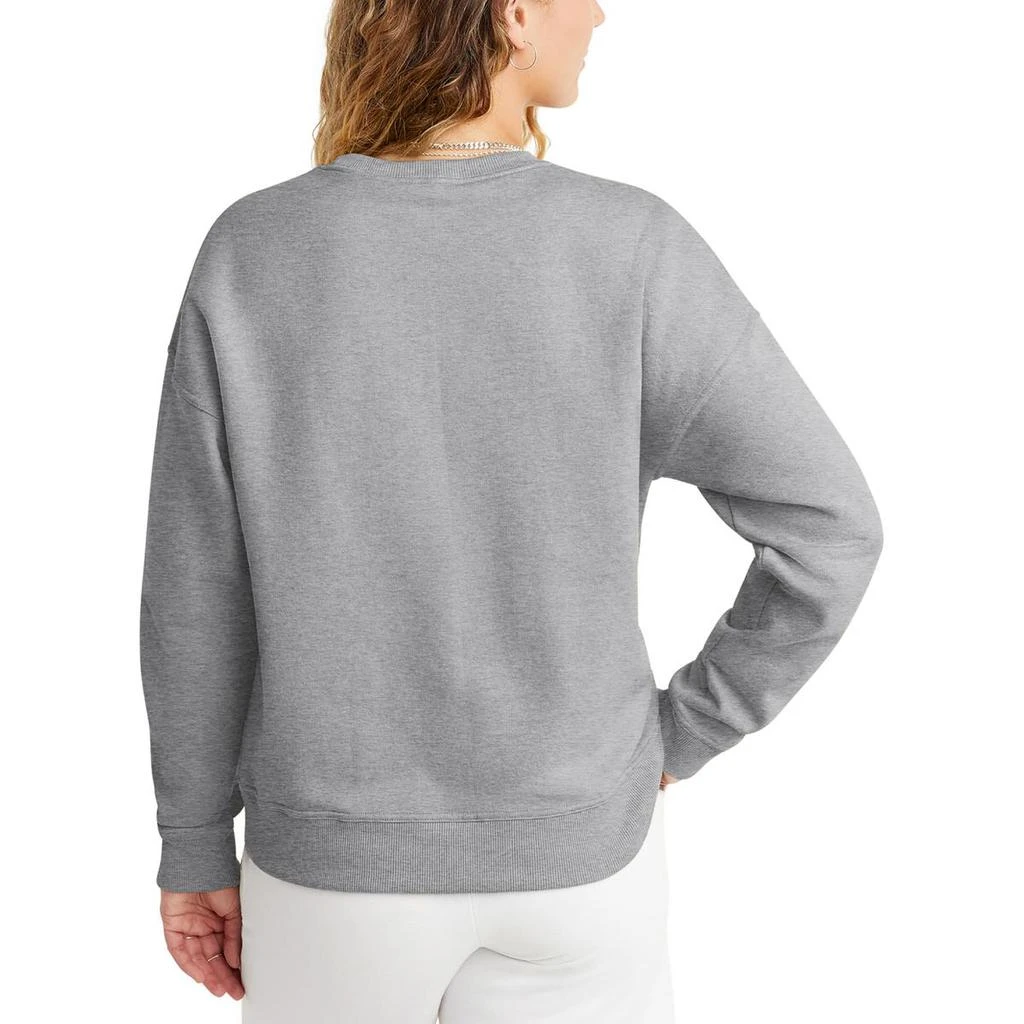 商品CHAMPION|Champion Womens Ribbed Trim  Crewneck Sweater,价格¥245,第4张图片详细描述