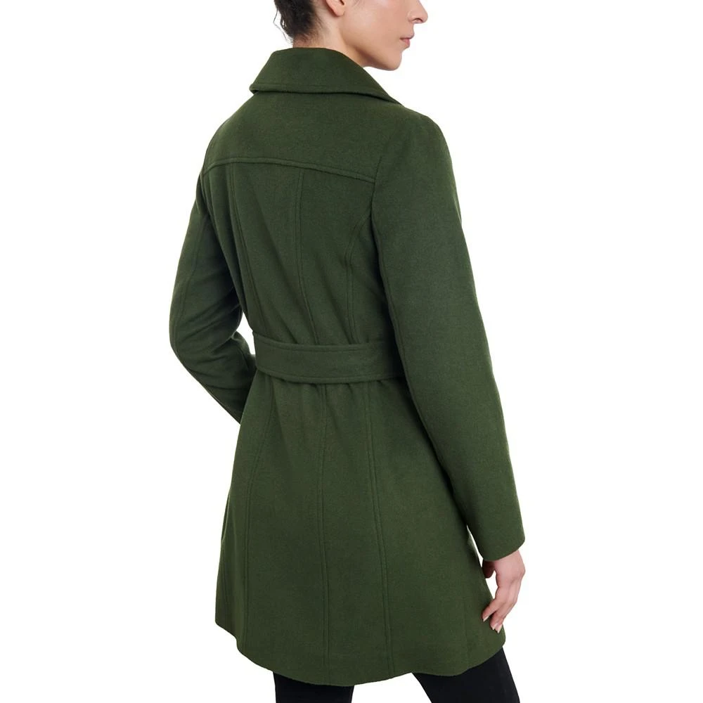 商品Michael Kors|Women's Asymmetric Wool Blend Wrap Coat,价格¥1101,第2张图片详细描述
