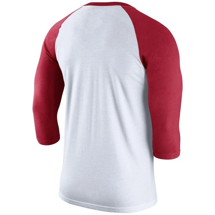 商品NIKE|Men's Cincinnati Reds Wordmark Raglan T-Shirt,价格¥300,第3张图片详细描述