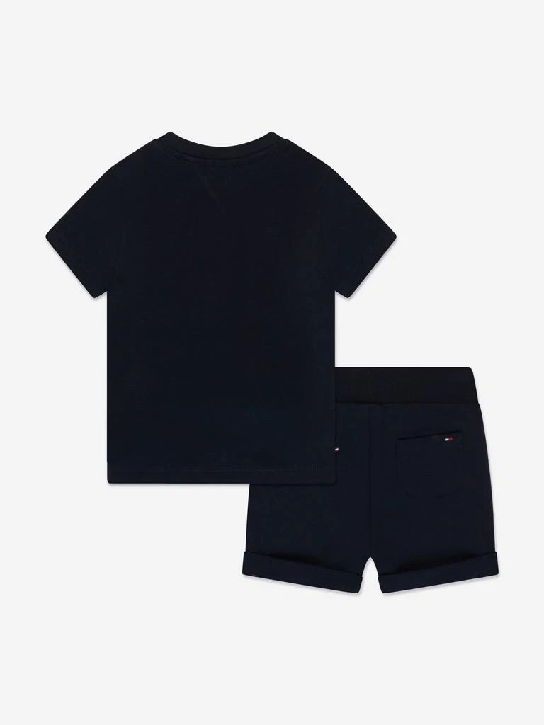 商品Tommy Hilfiger|Baby Essential T-Shirt and Shorts Set in Navy,价格¥522,第2张图片详细描述