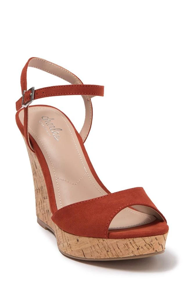 商品Charles David|Lambert Cork Wedge Sandal,价格¥54,第1张图片