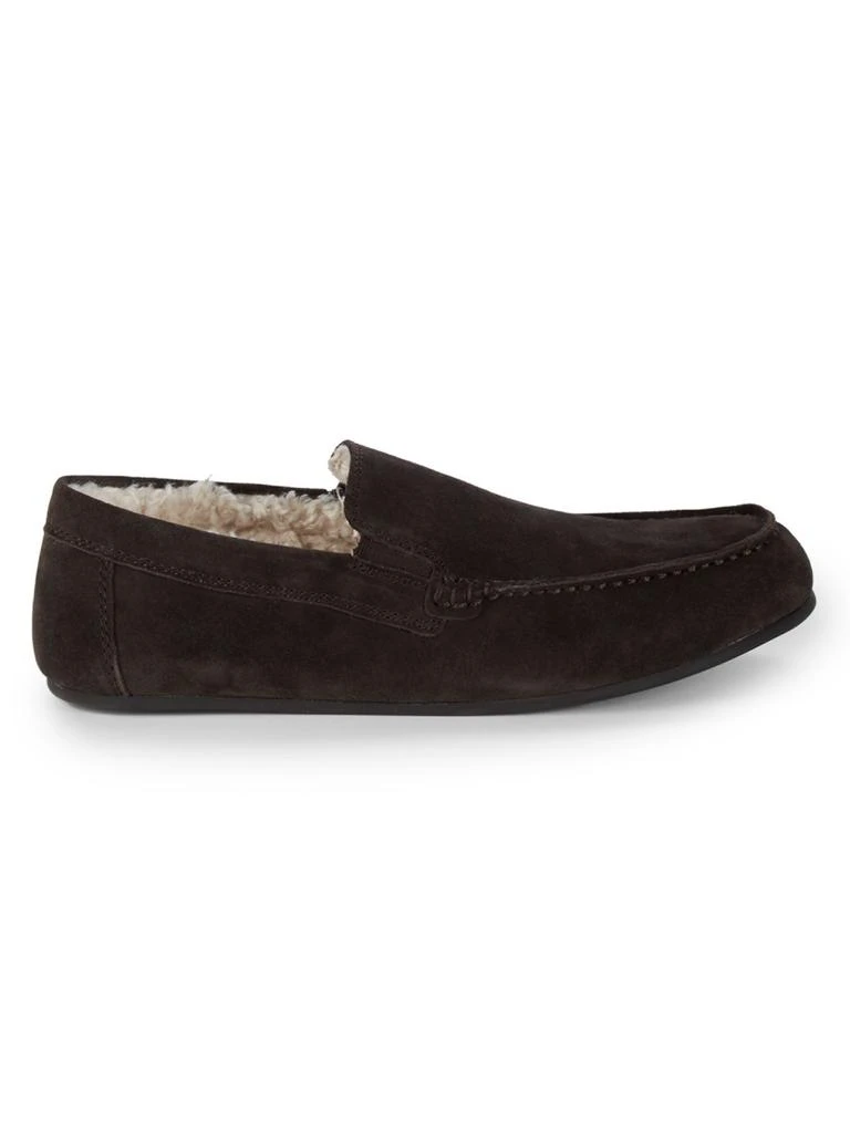商品Vince|Gomez Faux Fur-Lined Suede Loafers,价格¥276,第1张图片