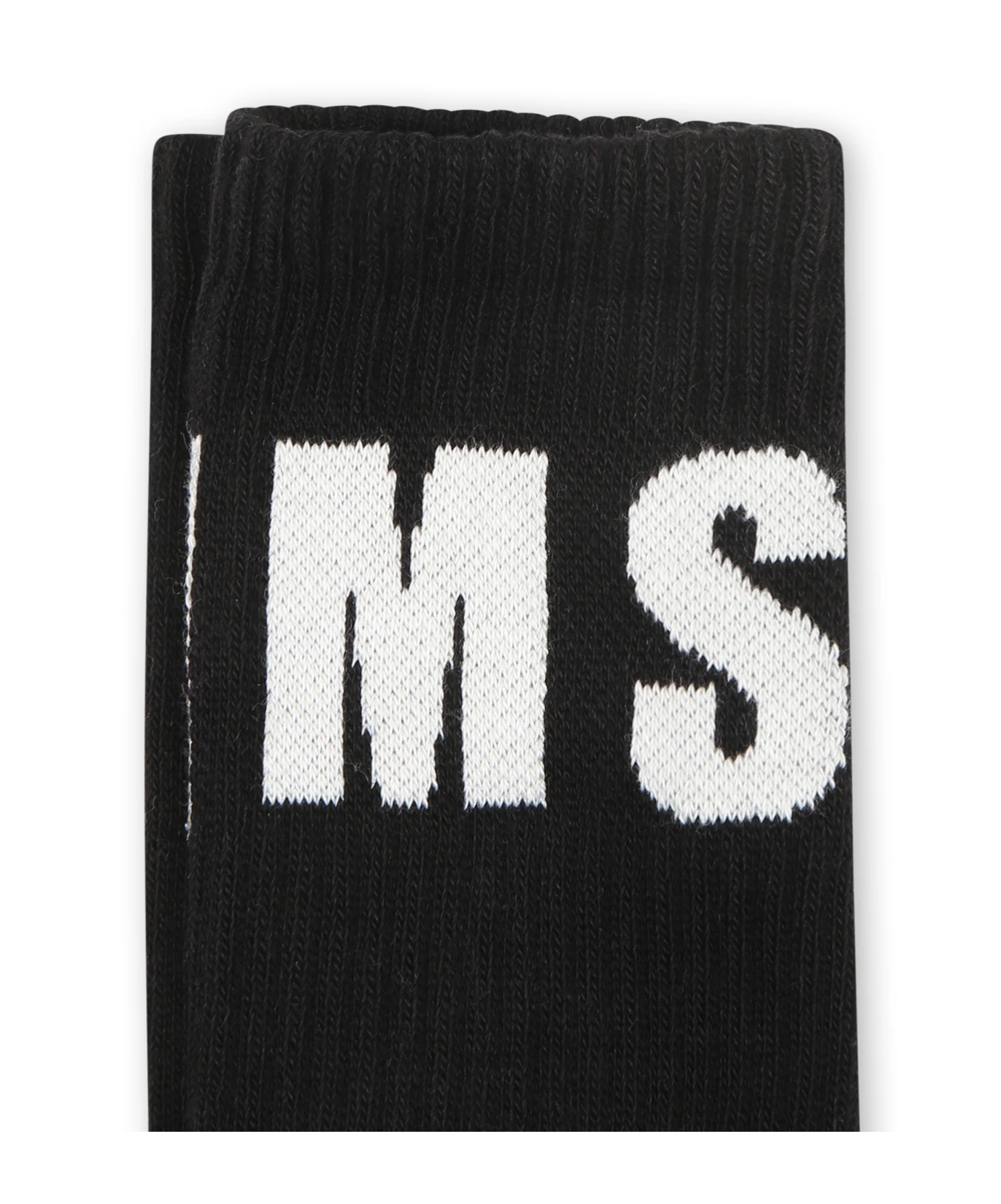 商品【预售7天】 MSGM|MSGM 男童袜子 F4MSJUSO278110 黑色,价格¥345,第3张图片详细描述