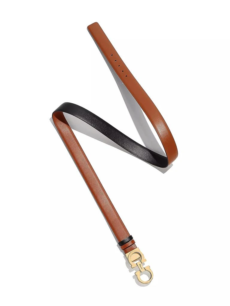 商品Salvatore Ferragamo|Gancini Buickle Textured 腰带,价格¥3606,第3张图片详细描述