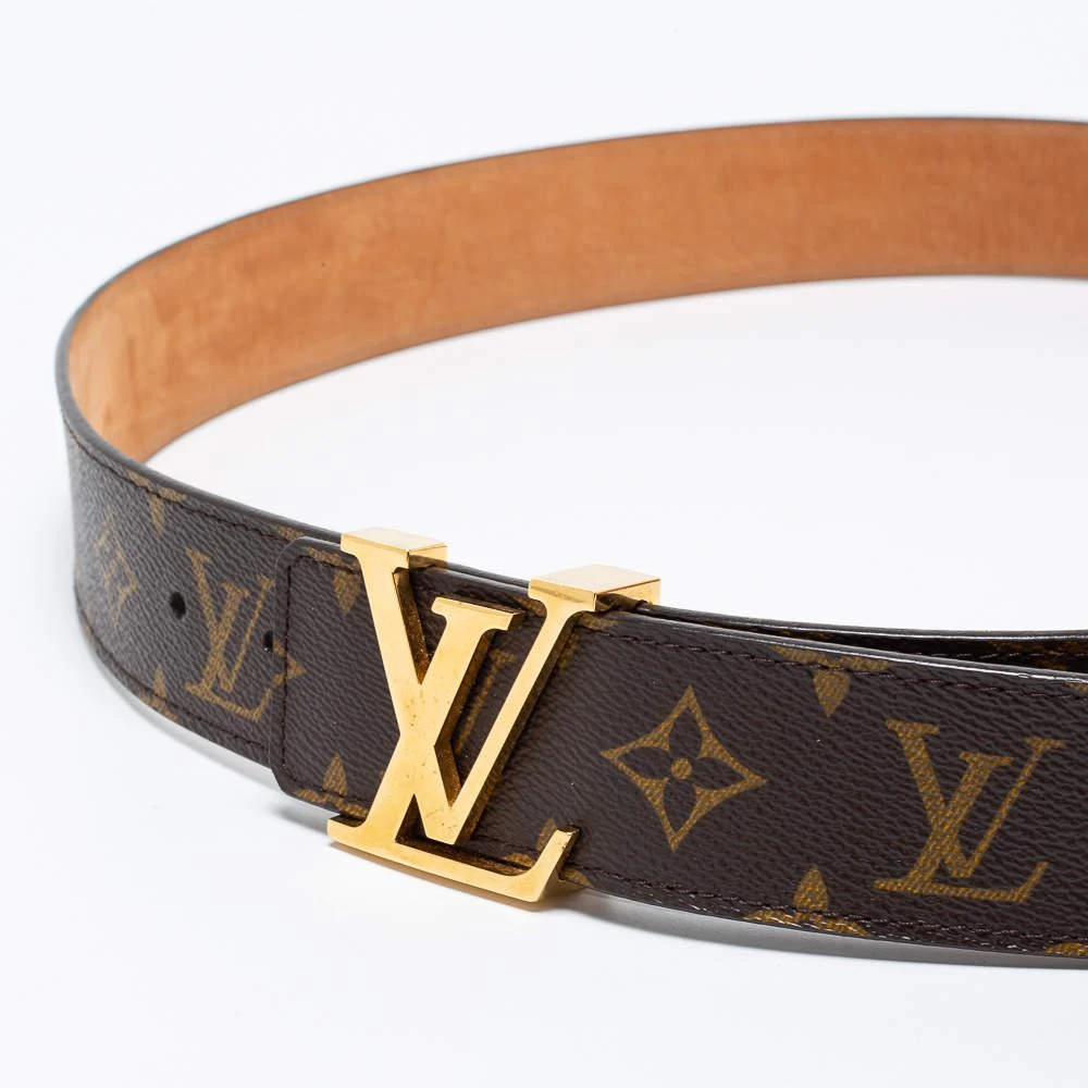 商品[二手商品] Louis Vuitton|Louis Vuitton Monogram Canvas LV Initiales Belt 110 CM,价格¥3136,第3张图片详细描述