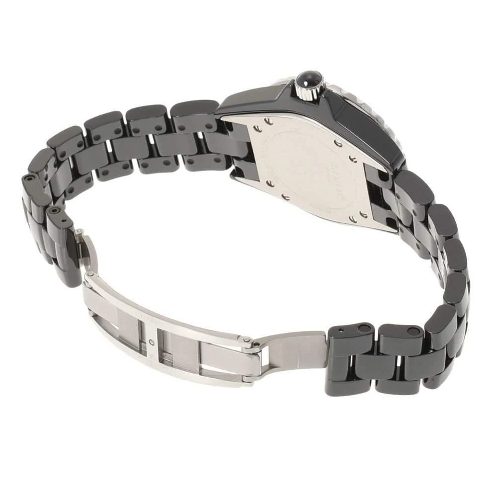 Chanel Black Diamond Stainless Steel And Ceramic J12 H1625 Quartz Women's Wristwatch 33 mm 商品