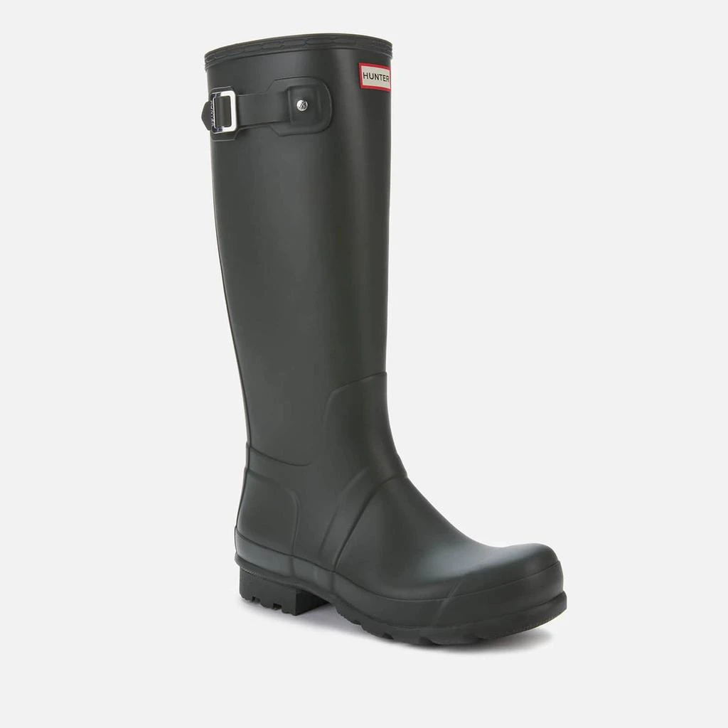 商品Hunter|Hunter Men's Original Tall Wellies - Dark Olive,价格¥742,第2张图片详细描述