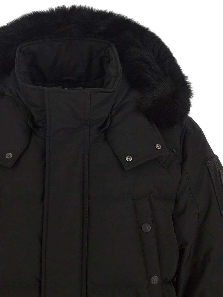 商品Moose Knuckles|Black Down Jacket,价格¥5187,第3张图片详细描述