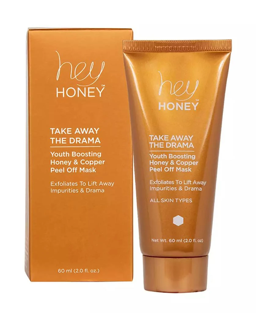 商品Hey Honey|Take Away The Drama Youth Boosting Honey and Copper Peel Off Mask, 60 ml,价格¥322,第2张图片详细描述