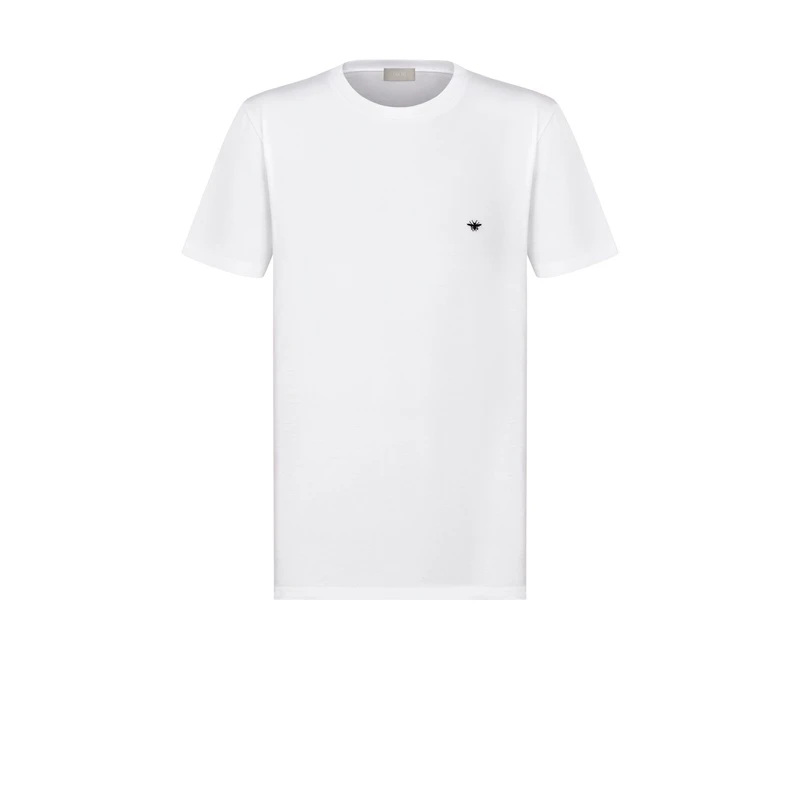 商品Dior|Dior 迪奥 男士白色棉质T恤,价格¥4467,第1张图片