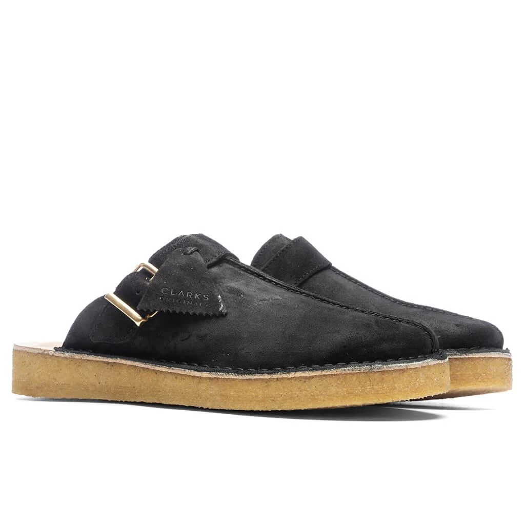 商品Clarks|Trek Mule - Black,价格¥1448,第2张图片详细描述