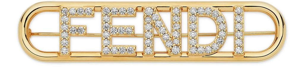 商品Fendi|Fendigraphy胸针,价格¥5125,第1张图片