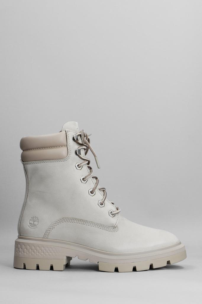 Timberland Cortina Vlly 6in Combat Boots In Grey Nubuck商品第1张图片规格展示