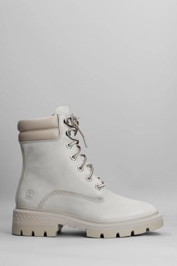 商品Timberland|Timberland Cortina Vlly 6in Combat Boots In Grey Nubuck,价格¥1600,第1张图片