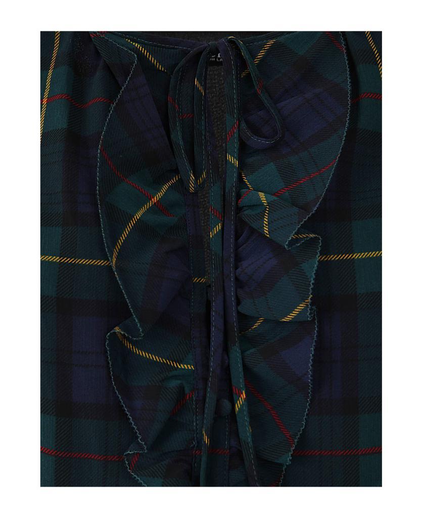 商品Ralph Lauren|Chifann Elbow Sleeve Day Dress,价格¥2376,第5张图片详细描述