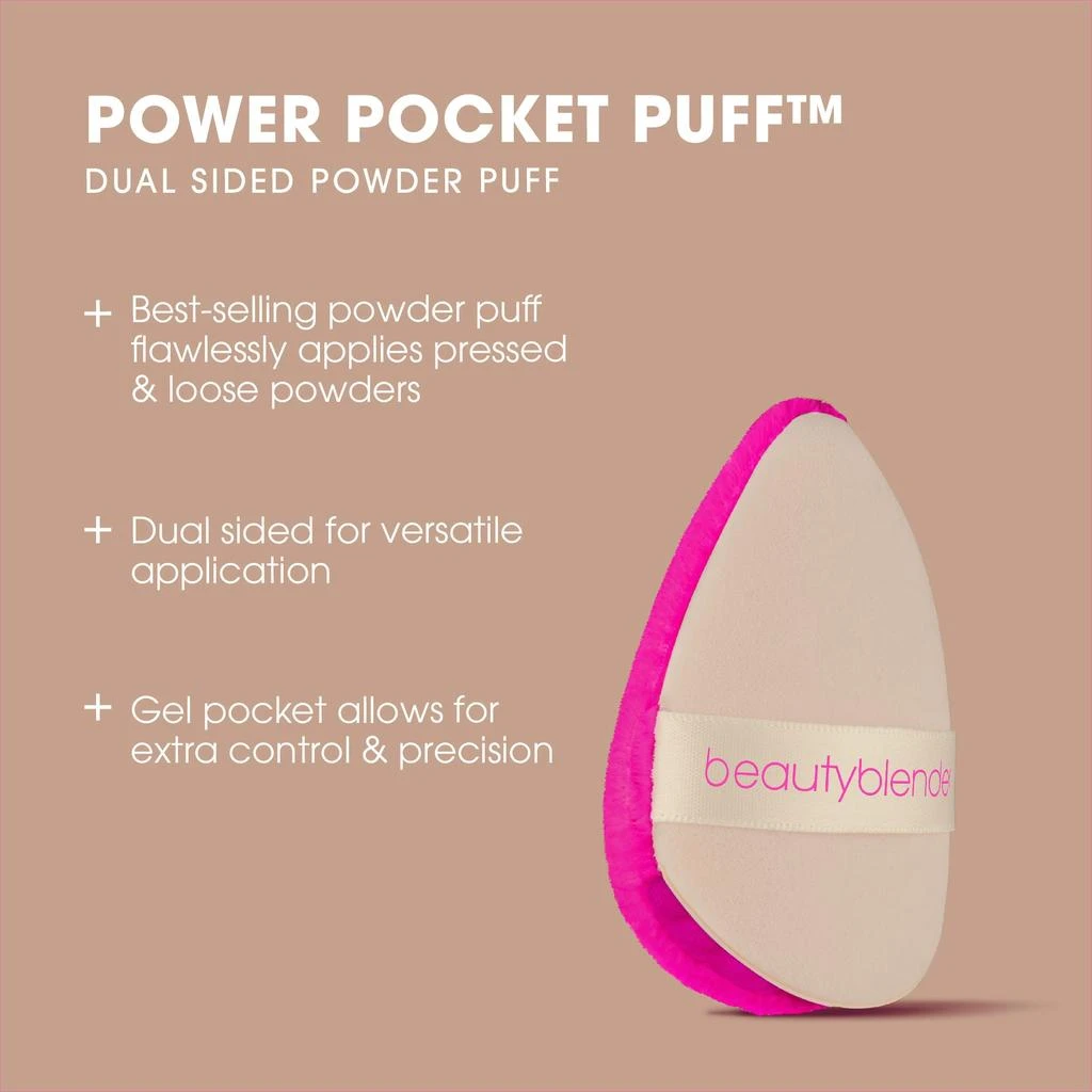 商品beautyblender|Power Pocket Puff Dual Sided Powder Puff,价格¥147,第3张图片详细描述