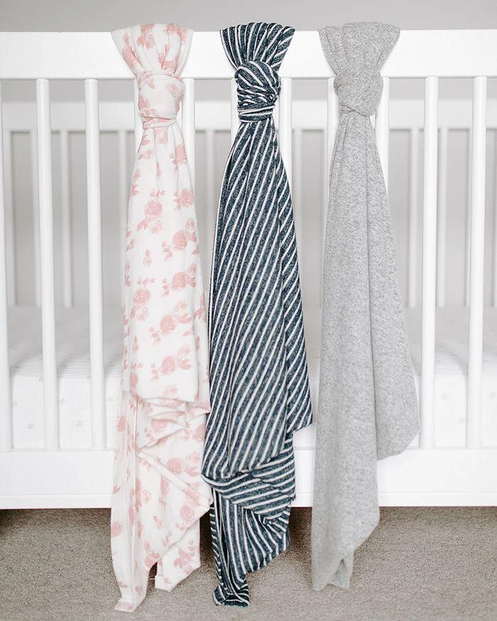商品aden + anais|Girls' Rose Print Snuggle Knit Swaddle Blanket - Baby,价格¥183,第5张图片详细描述