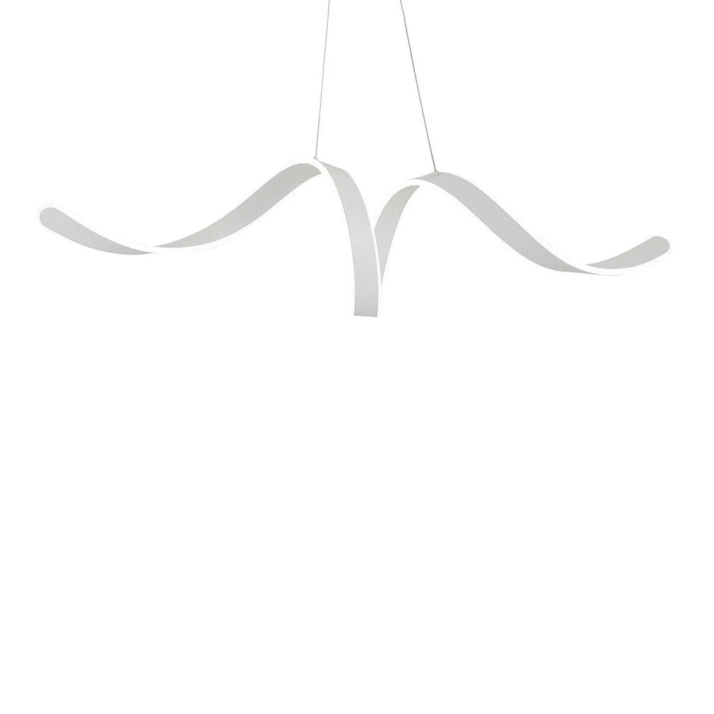 商品Finesse Decor|Copenhagen LED Chandelier // White,价格¥2084,第1张图片