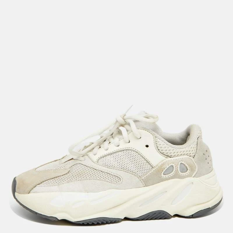 商品[二手商品] YEEZY|Yeezy x Adidas Off White Suede And Mesh Yeezy 700 Analog Sneakers Size 38 2/3,价格¥1137,第1张图片