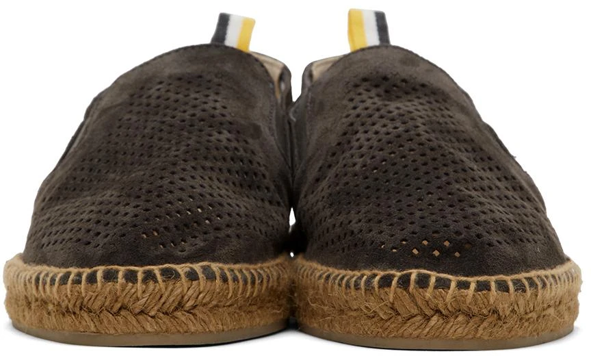 商品CASTAÑER|Grey Suede Pierced Joel T/005 Espadrilles,价格¥627,第2张图片详细描述