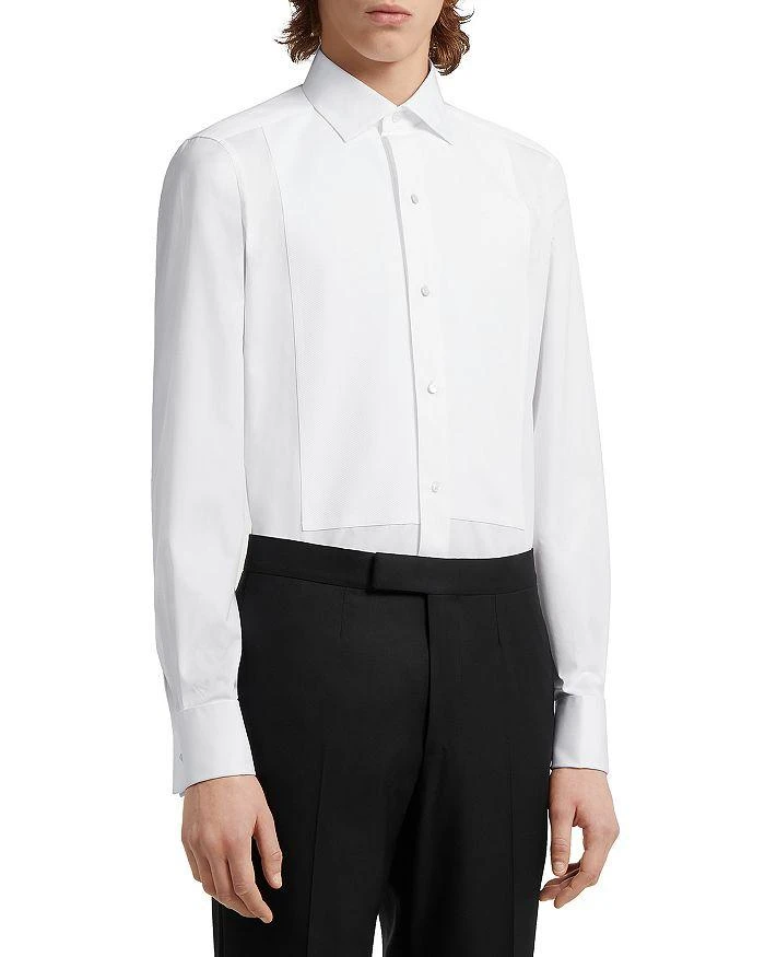 商品Zegna|Cotton Regular Fit Evening Dress Shirt,价格¥5529,第1张图片详细描述