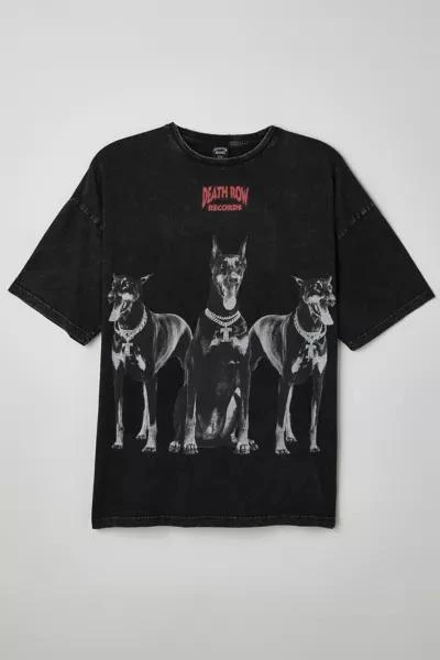 商品Urban Outfitters|Death Row Records Doberman Graphic Tee,价格¥308,第1张图片