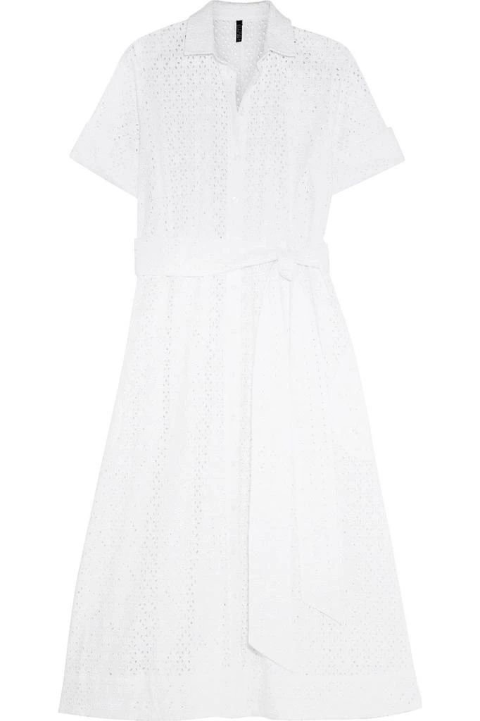 商品LISA MARIE FERNANDEZ|Broderie anglaise cotton shirt dress,价格¥2398,第3张图片详细描述