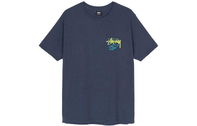 商品[国内直发] STUSSY|Super Bloom Tee 背后大Logo印花短袖美式复古T恤 男女同款,价格¥646,第5张图片详细描述