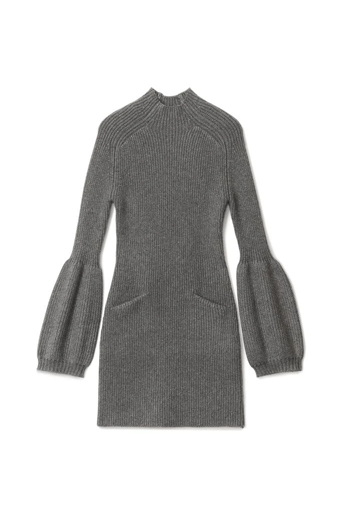 商品Alexander Wang|LONG-SLEEVE MINI DRESS IN CASHMERE WOOL,价格¥2447,第1张图片