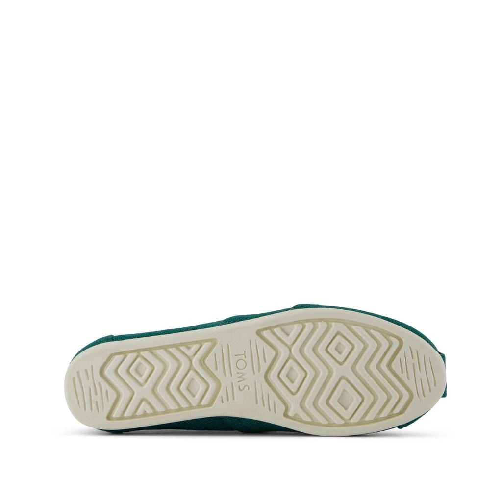商品TOMS Shoes|Alpargata Classic Embroidered Green Heritage Canvas,价格¥235,第5张图片详细描述