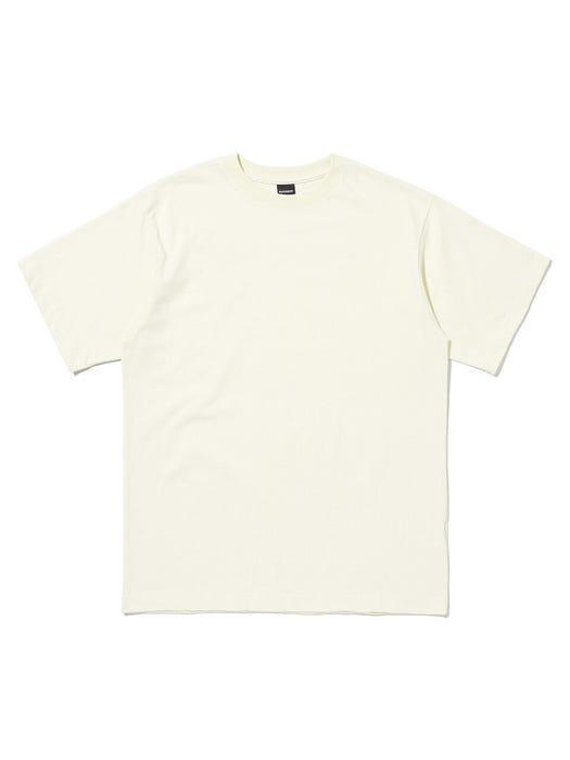 商品PAPERBOY|Basic Essential Chain Short Sleeve T Shirt Cream,价格¥402,第1张图片