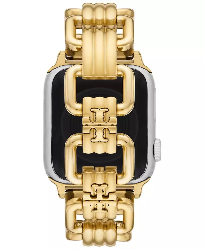 商品Tory Burch|Eleanor Gold-Tone Stainless Steel Jewelry Link Bracelet For Apple Watch® 38mm/40mm,价格¥1337,第4张图片详细描述