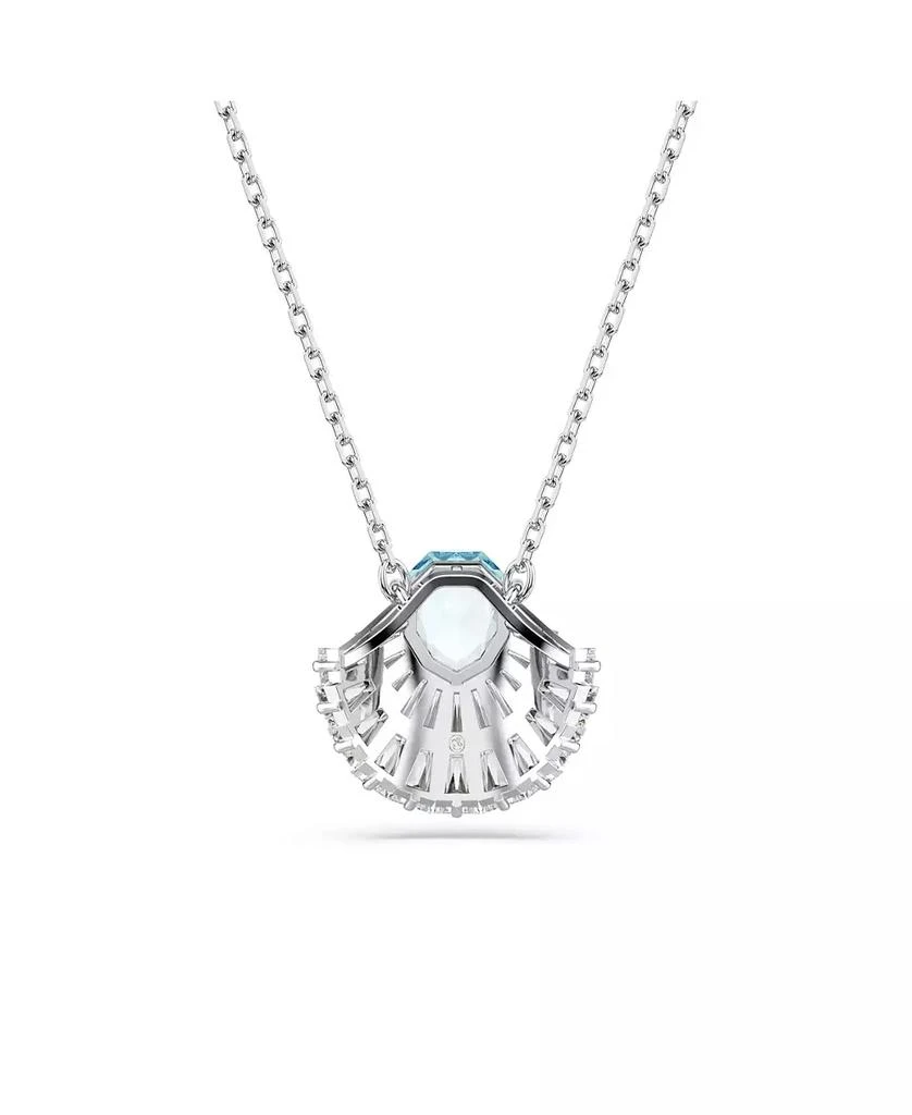 商品Swarovski|Shell, Blue, Rhodium Plated Idyllia Pendant Necklace,价格¥1341,第4张图片详细描述