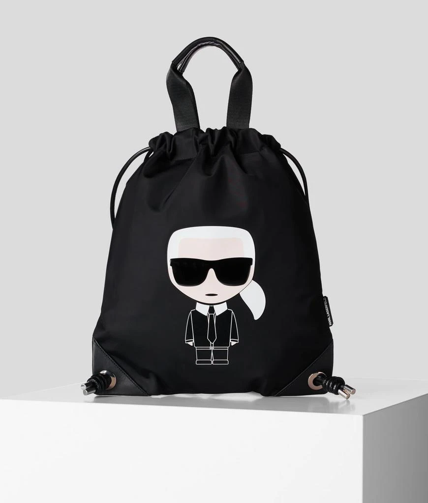 商品Karl Lagerfeld Paris|Karl Lagerfeld K / Ikonik Backpack Plate,价格¥948,第1张图片