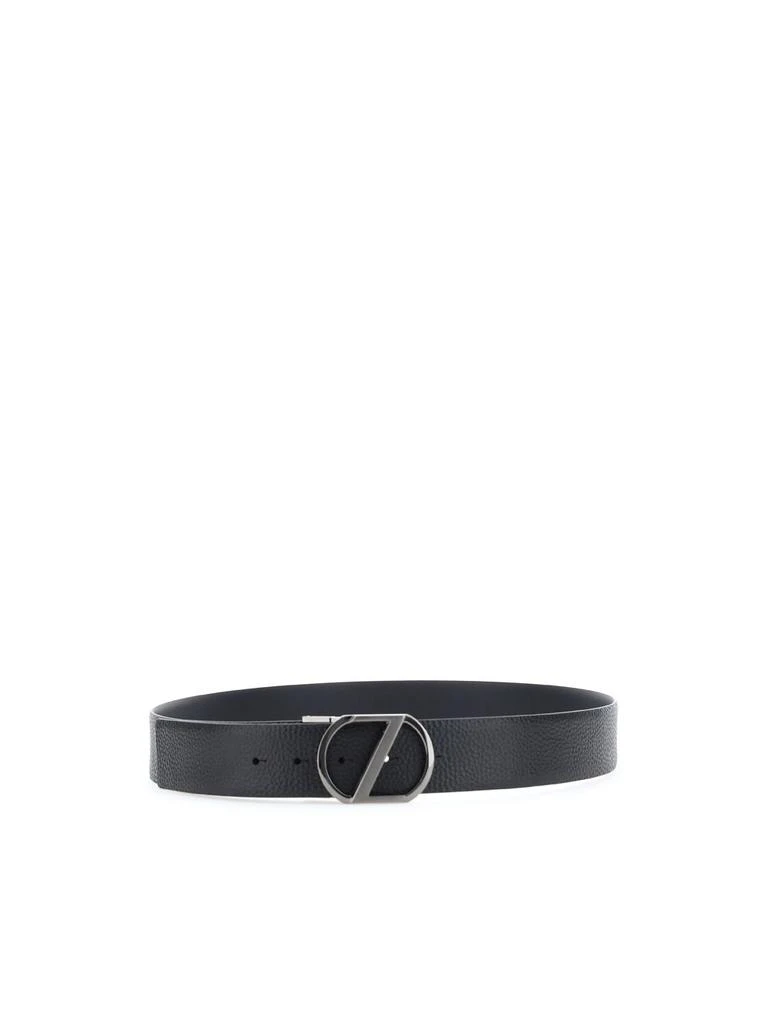 商品Zegna|Ermenegildo Zegna Logo Plaque Belt,价格¥2176,第1张图片