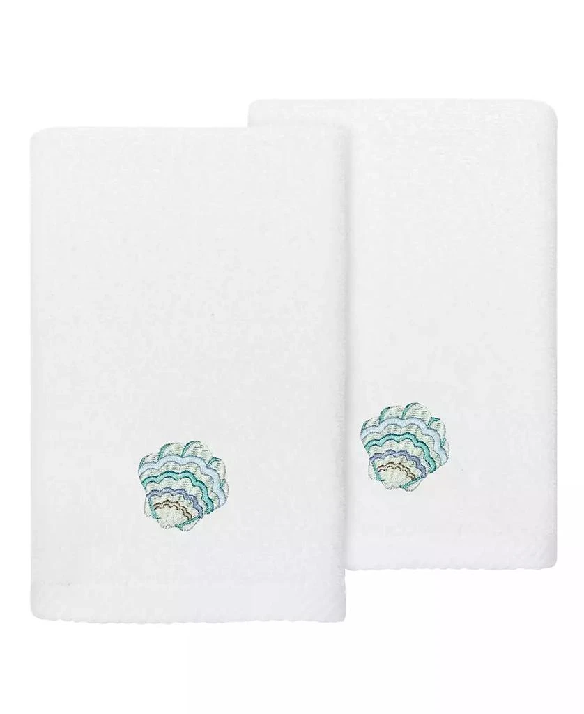 商品Linum Home Textiles|Textiles Turkish Cotton Aaron Embellished Bath Towel Set, 2 Piece,价格¥231,第1张图片