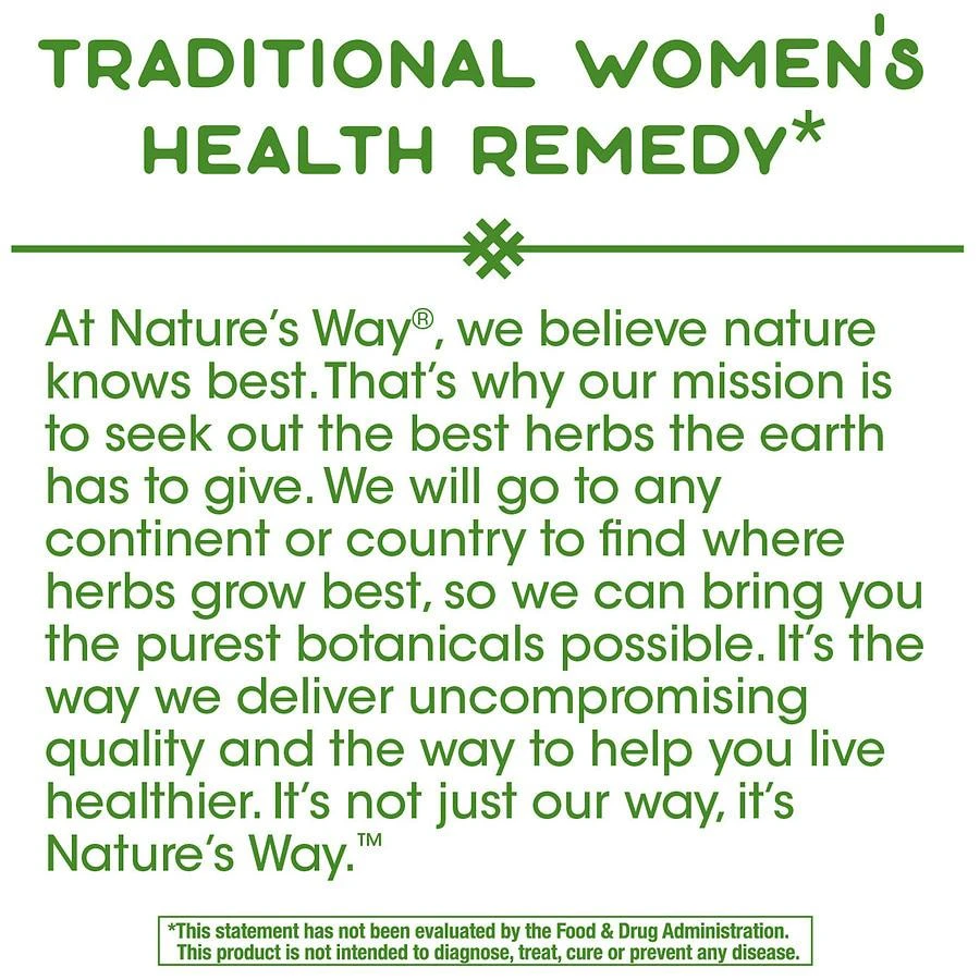 商品Nature's Way|Raspberry Leaf Dietary Supplement,价格¥89,第4张图片详细描述