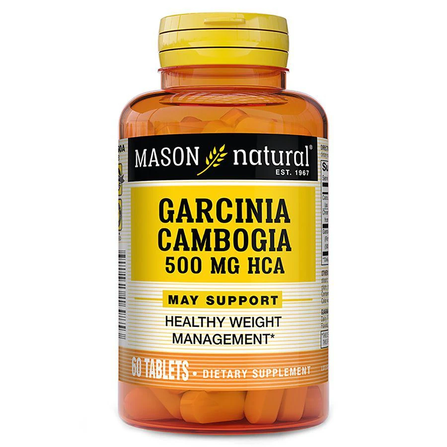 商品Mason Natural|Garcinia Cambogia 500mg Tablets,价格¥24,第1张图片