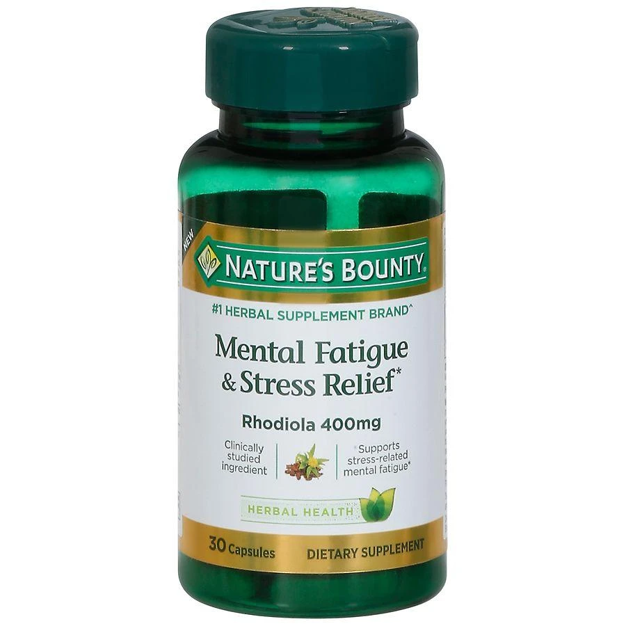 商品Nature's Bounty|Mental Fatigue & Stress Relief,价格¥163,第1张图片