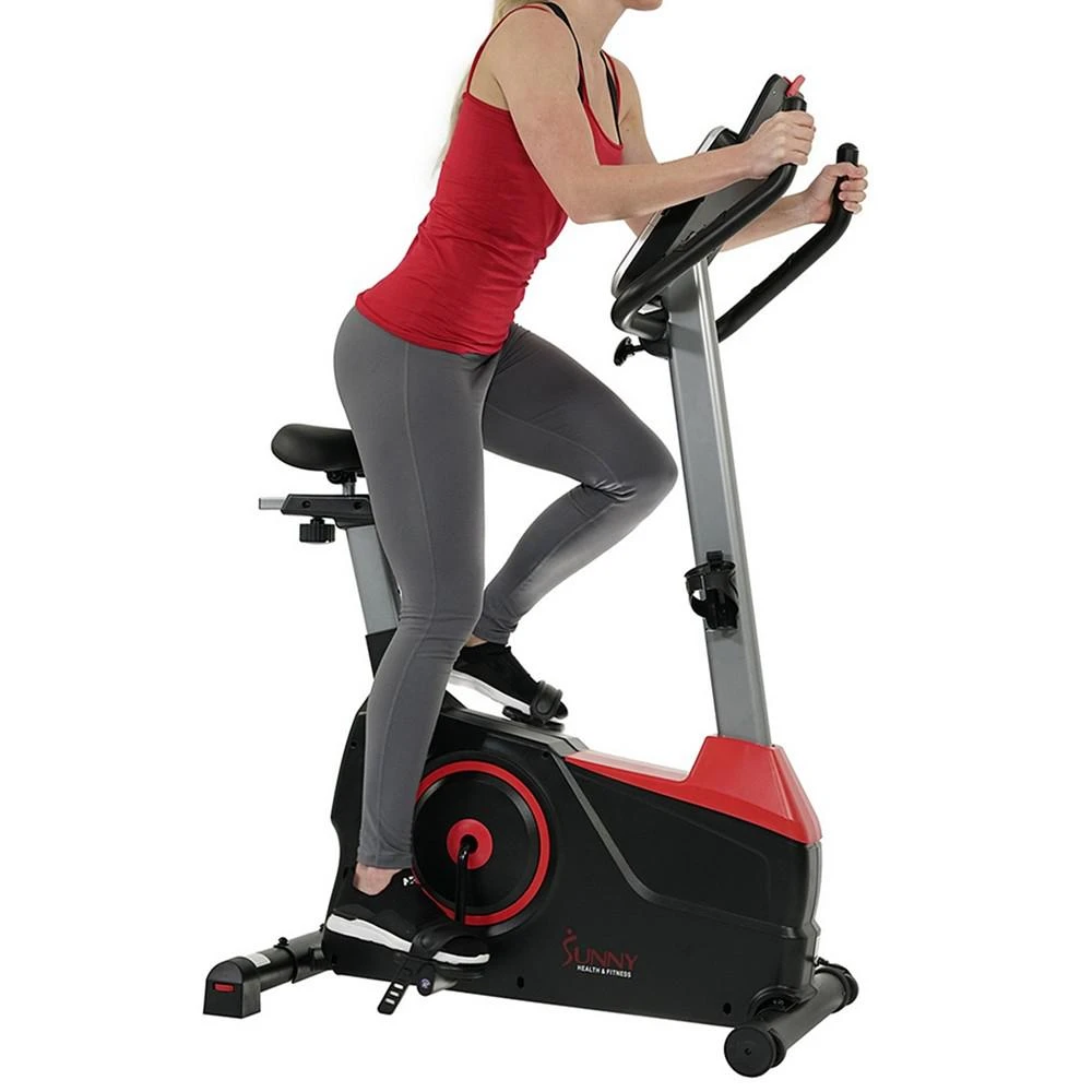 商品Sunny Health & Fitness|Evo Fit Stationary Upright Bike with 24 Level Electro, Sf-B2969,价格¥6347,第2张图片详细描述