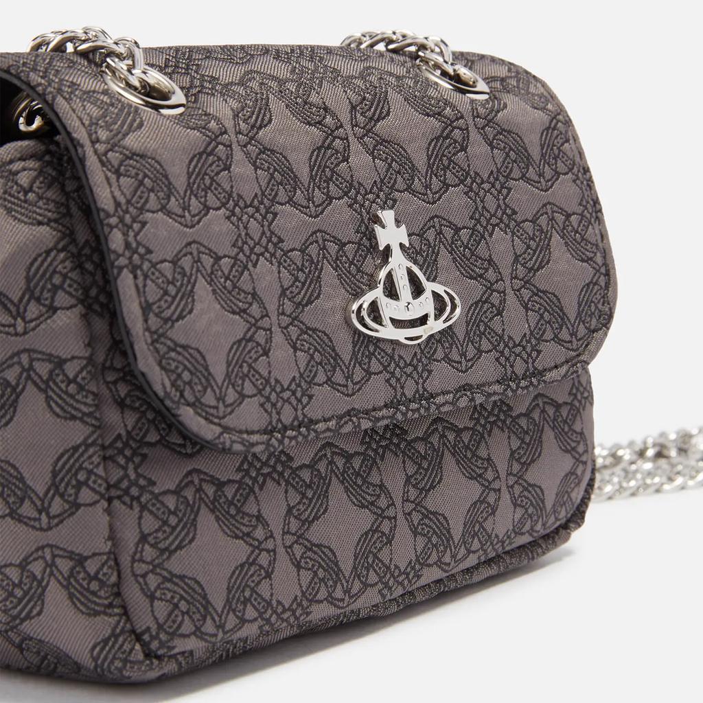 商品Vivienne Westwood|Vivienne Westwood Small Orborama Logo-Jacquard Shoulder Bag,价格¥1492,第5张图片详细描述