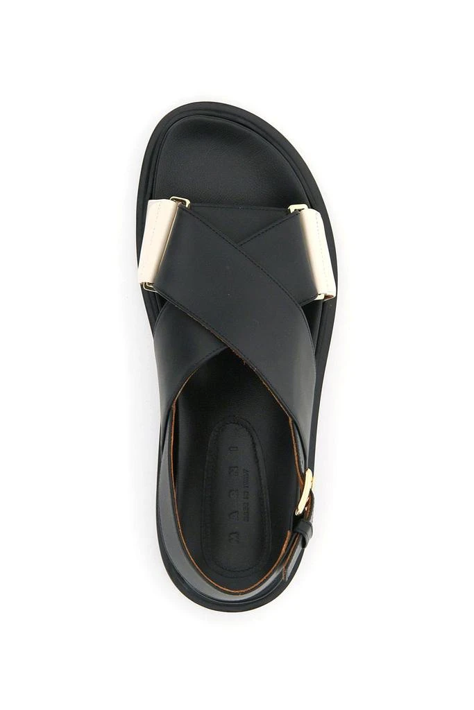 商品Marni|FUSSBETT LEATHER SANDALS,价格¥2128,第3张图片详细描述