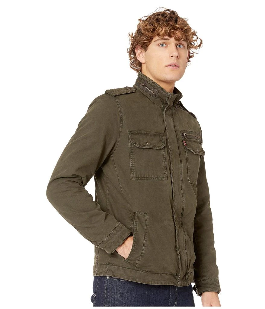 商品Levi's|Two-Pocket Military Jacket with Polytwill Lining,价格¥540,第4张图片详细描述