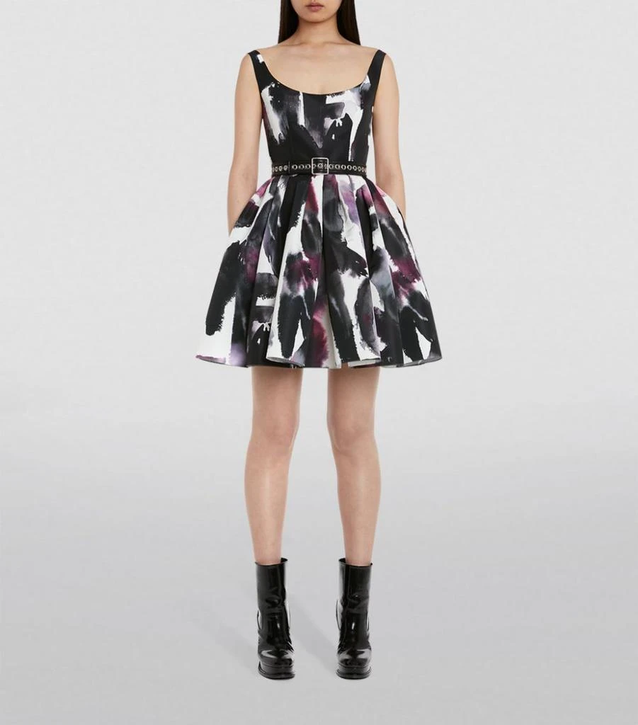 商品Alexander McQueen|Watercolour Mini Dress,价格¥19039,第3张图片详细描述